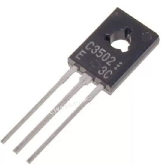 2SC 3502 TO-126 TRANSISTOR resmi