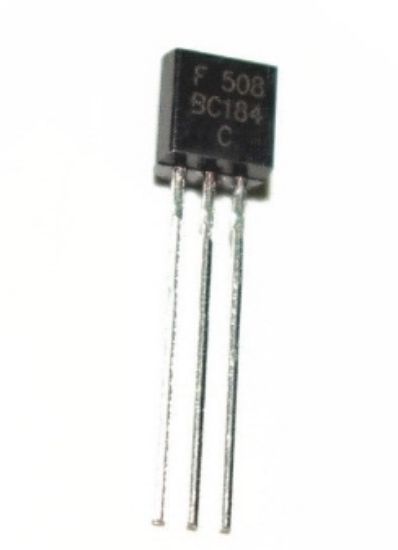 BC 184 TO-92 TRANSISTOR resmi