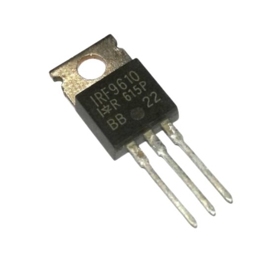 IRF 9610 TO-220 MOSFET TRANSISTOR resmi