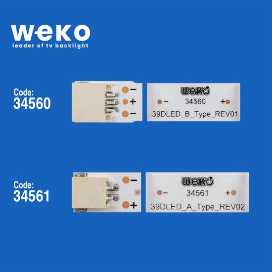 WKSET-5020 34560X1 34561X4 39DLED 5 ADET LED BAR resmi