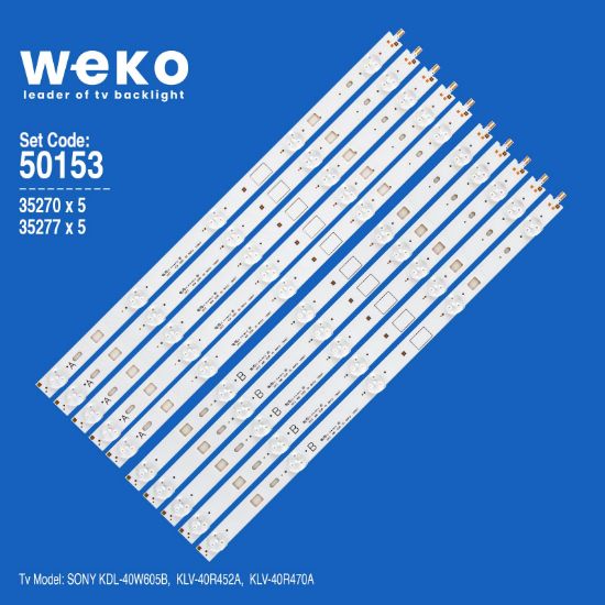 WKSET-5153 35270X5 35277X5 3228 05 REV1.0 130927 10 ADET LED BAR  (38CM) resmi
