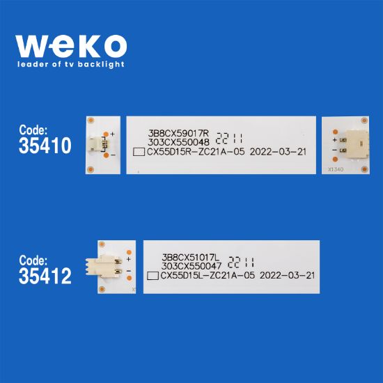 WKSET-5290 35410X6 35412X6 HL-00550A28 12 ADET LED BAR resmi