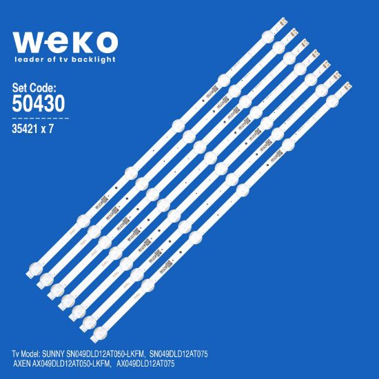 WKSET-5430 35421X7 49 ATMACA DRT_REV.01  7 ADET LED BAR resmi