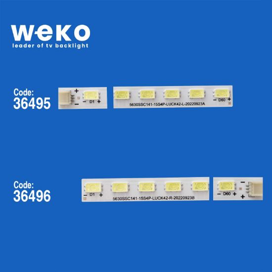 WKSET-5438 36495X1 36496X1 5630SSC141-15S4P-LUCK42 2 ADET LED BAR (60LED) resmi