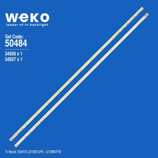 WKSET-5484 34936X1 34937X1 THC420009 2 ADET LED BAR (60LED) resmi