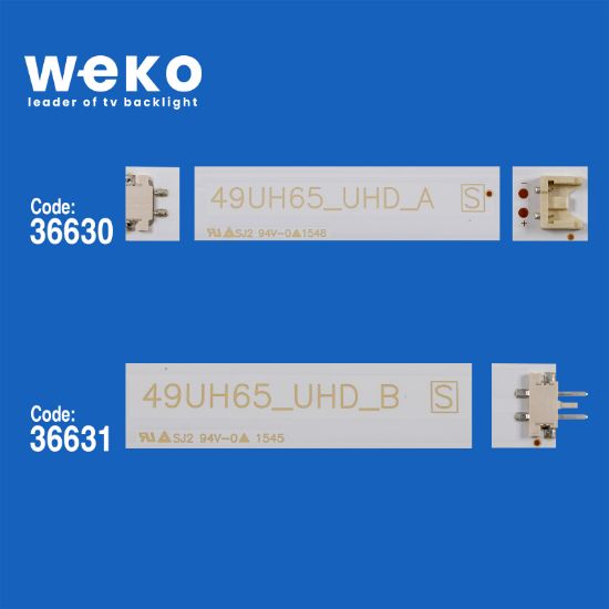 WKSET-5499 36630X4 36631X4 SSC_49İNCH_UHD 8 ADET LED BAR resmi