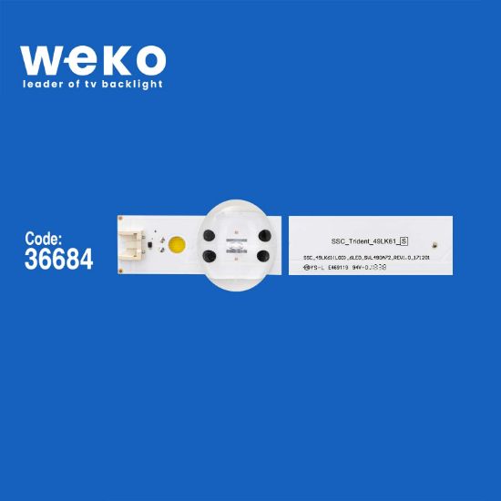 WKSET-5766 36684X3 SSC_49LK61(LGD)_6LED_SVL490A72_REV1.0_171201 SSC_TRIDENT_49LK61_S 3 ADET LED BAR resmi
