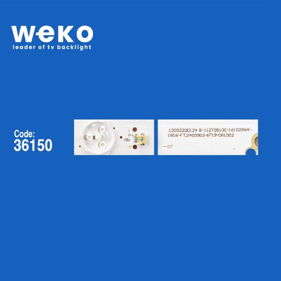 WKSET-5864 36150X4 SJ.HZ.D3950502-2835CS-F 4 ADET LED BAR resmi