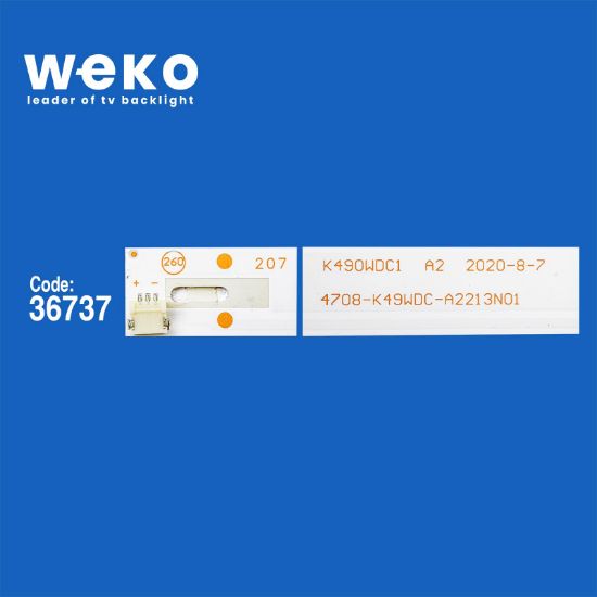 WKSET-5906 36737X9 K490WDC1 A2 4708-K49WDC-A2213N01 9 ADET LED BAR resmi