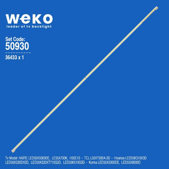 WKSET-5930 36433X1 STS550A66_80LED_REV0.1_111117 1 ADET LED BAR (80LED) resmi