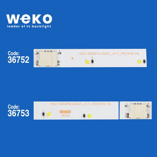 WKSET-5956 36752X1 36753X1 V6LF_395SFA/B 2 ADET LED BAR (21LED) resmi