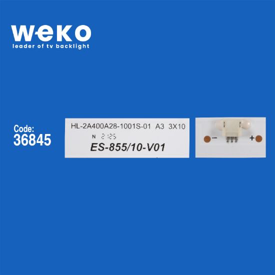 WKSET-6038 36845X3 HL-2A400A28-1001S-01 A3 3*10 3 ADET LED BAR resmi