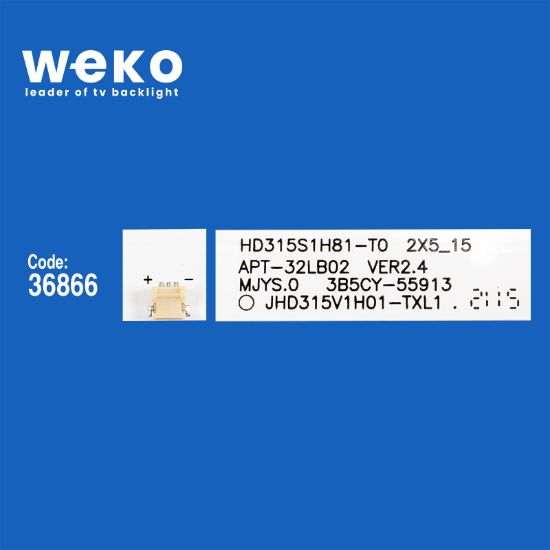 WKSET-6055 36866X2 CRH-BT32C1303005028BMREV1.3 2 ADET LED BAR resmi