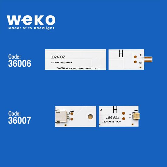 WKSET-6077 36006X6 36007X6 500TT41/42 V4 12 ADET LED BAR resmi