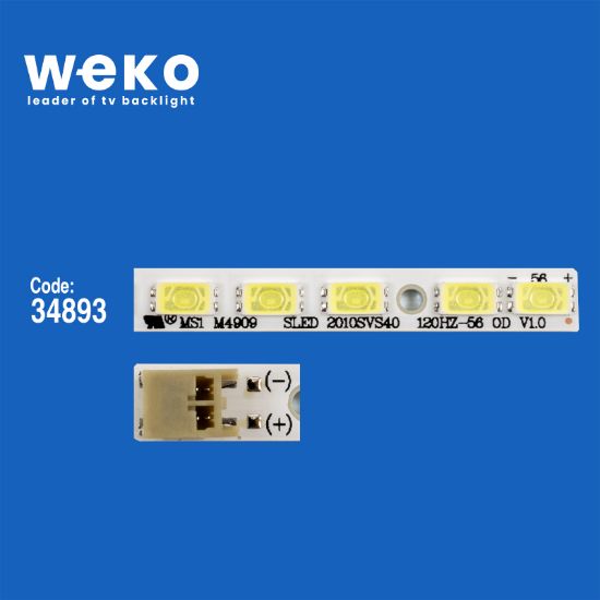 WKSET-6110 34893X4 SLED 2010SVS40 120HZ_56 OD V1.0  4 ADET LED BAR (56LED) resmi