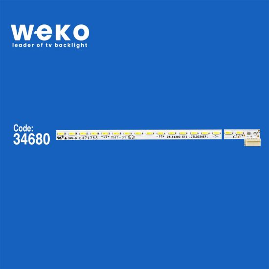 WKSET-6126 34680X1 17ELB32NER1 0532005.400300.3202 ETI 20150004  1 ADET LED BAR (64LED) resmi