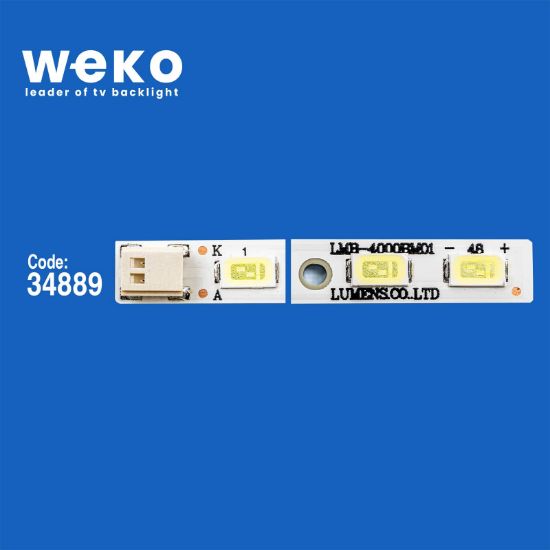 WKSET-6130 34889X6 LMB-4000BM01 6 ADET LED BAR (48LED) resmi