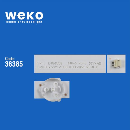 WKSET-6197 36385X10 CRH-BY55Y17303010059A6-REV1.0   10 ADET LED BAR resmi
