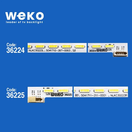 WKSET-6279 36224X1 36225X1 NLAC30223L/NLAC30223R 2 ADET LED BAR (48LED) resmi