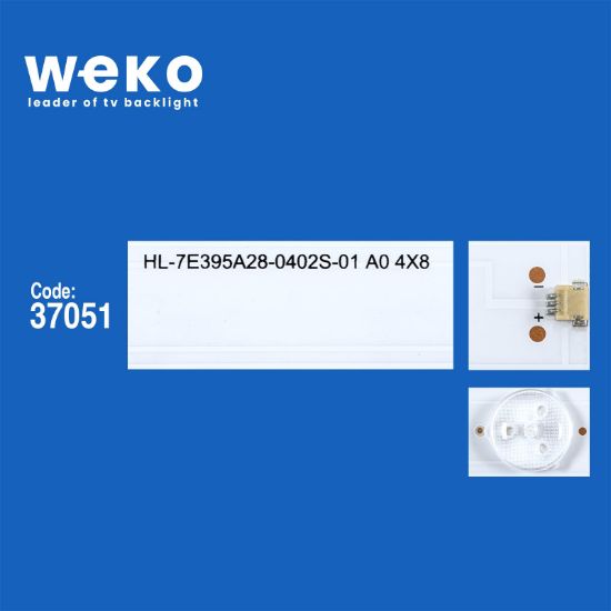 WKSET-6314 37051X4 HL-7E395A28-0402S-01 A0 4*8 4 ADET LED BAR resmi