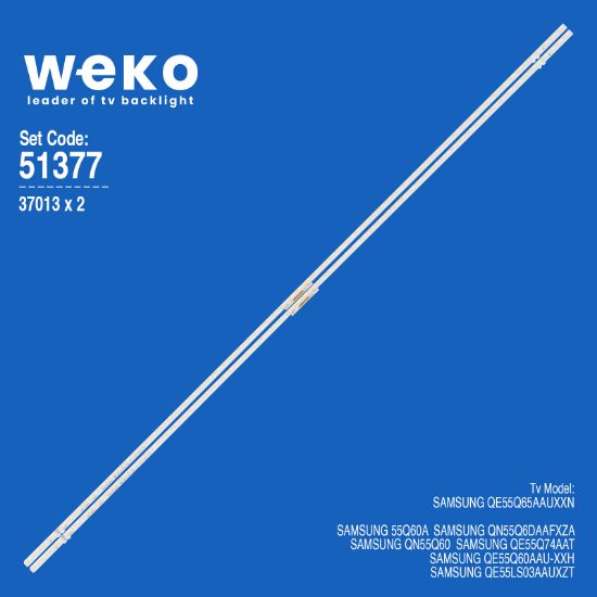 WKSET-6377 37013X2 Q60/70A_STC550F95_7020_2IN1_66LEDS_REV1.0_200922  2 ADET LED BAR (66LED) resmi