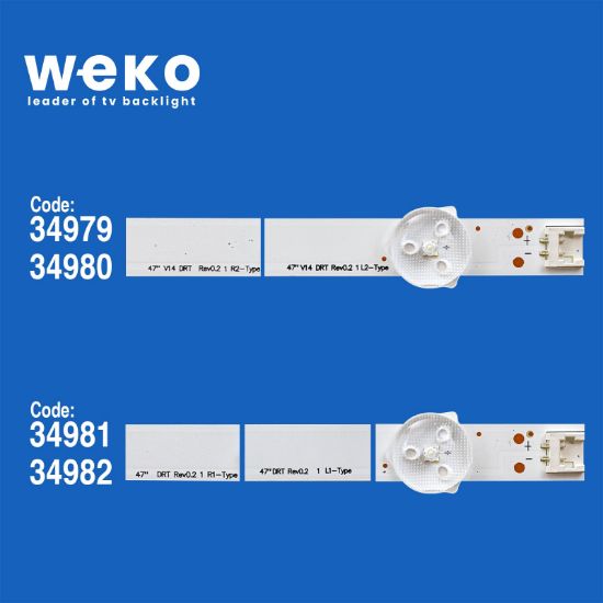 WKSET-6386  34979X2 34980X3 34981X3 34982X2  47 V14 DRT REV0.2 1  94 CM BİRLEŞTİRİLMİŞ LED KODU 5 ADET LED BAR resmi