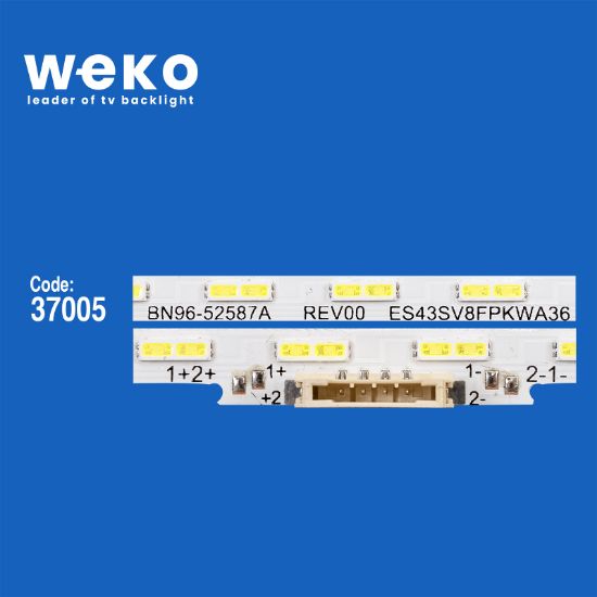 WKSET-6539 37005X2 BN96-52587A REV00 ES43SV8FPKWA36  2 ADET LED BAR (36LED) resmi