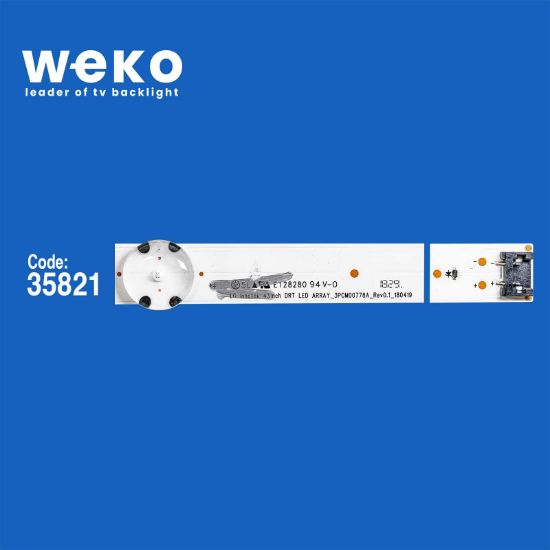 WKSET-6541 35821X3 LG INNOTEK 43INCH DRT LED ARRAY_3PCM00778A_REV0.1_180419  3 ADET LED BAR resmi