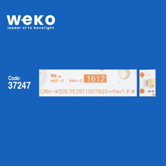 WKSET-6575 37247X10 CRH-K50E3535T100762G-REV1.6  10 ADET LED BAR resmi