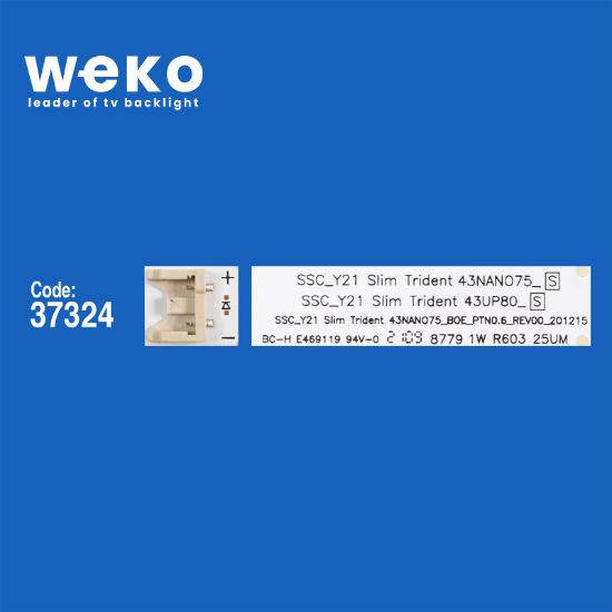 WKSET-6655 37324X3 SSC_Y21 SLIM TRIDENT 43NANO75_S  3 ADET LED BAR resmi