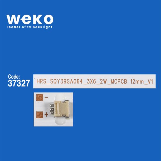 WKSET-6658 37327X3 HRS_SQY39GA064_3X6_2W_MCPCB 12MM_V1 3 ADET LED BAR resmi