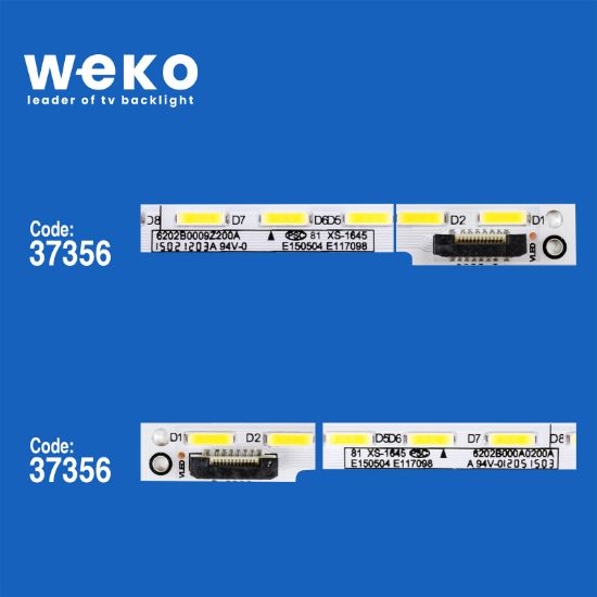 WKSET-6688 37356X1 37357X1 6202B000A0300A V580DJ2-KS5  2 ADET LED BAR (56LED) resmi