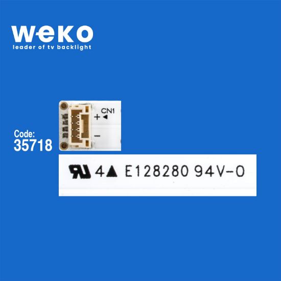 WKSET-6758 35718X4 LG INNOTEK 39.5INCH_FUNAİ_REV.A_3PCR02252A  4 ADET LED BAR resmi
