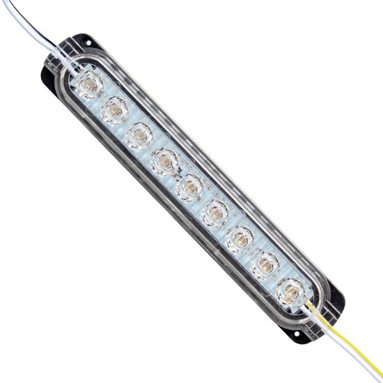 POWERMASTER MODÜL LED 24V 1.2W PARLAK YANIP SÖNEN RGB 14X32.5MM 2835 resmi