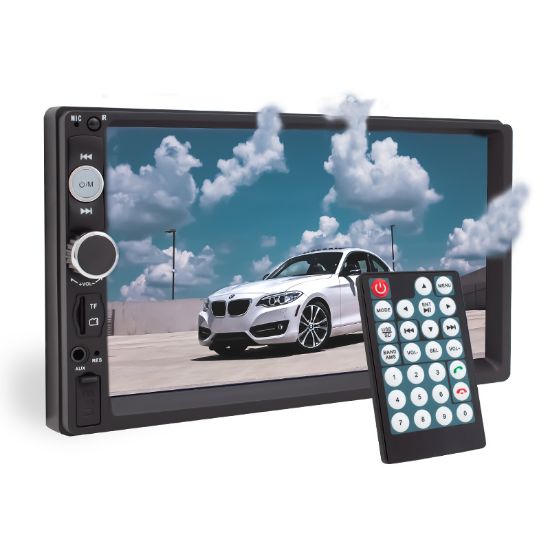 MAGICVOICE MV-5418 USB/SD/FM/AUX/MP5/BLUETOOTH 7 DOKUNMATİK MEKANİKSİZ DOUBLE OTO TEYP resmi