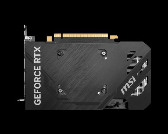 MSI RTX 4060 TI 8G VENTUS 2X BLACK E1 OC resmi