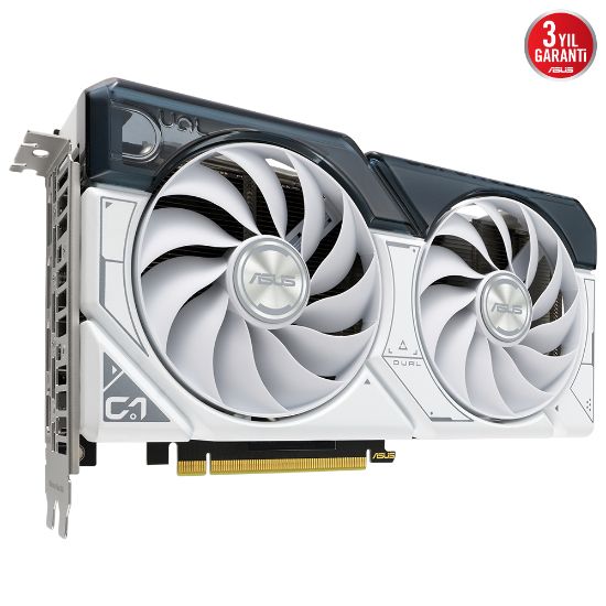 ASUS DUAL-RTX4060-O8G-WHITE 8GB GDDR6 HDMI 128Bit resmi