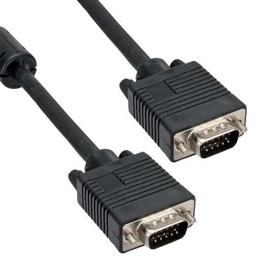 FULLY G-538B 15 PİN 3+6 ERKEK/ERKEK 5 METRE VGA KABLO resmi