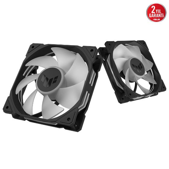 ASUS TUF TR120 120MM ARGB REVERSE SIYAH KASA FANI resmi