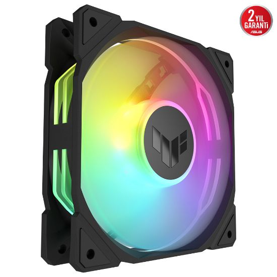 ASUS TUF TR120 120MM ARGB REVERSE SIYAH KASA FANI resmi