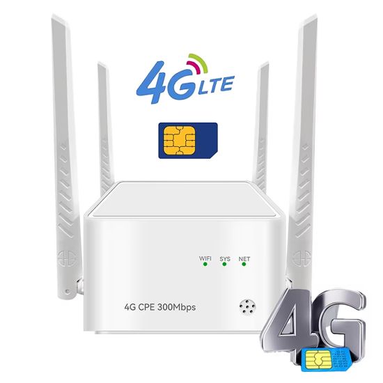 POWERMASTER PM-25136 300 MBPS KABLOSUZ İÇ MEKAN 4G/LTE SİM KART DESTEKLİ BAĞIMSIZ MODEM - ROUTER resmi