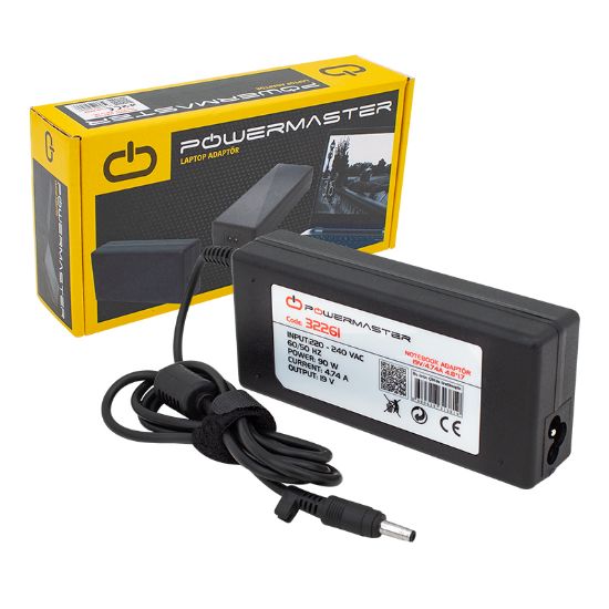 POWERMASTER * SL-NBA88 19 VOLT - 4.74 AMPER 4.8*1.7 UÇLU LG NOTEBOOK ADAPTÖR resmi