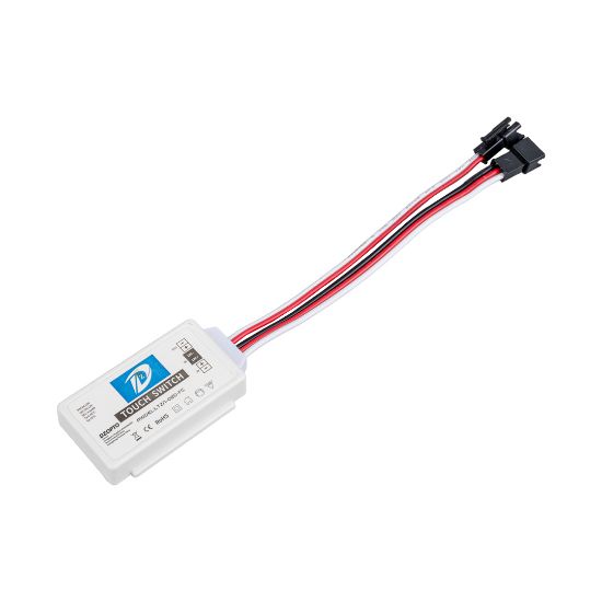 POWERMASTER ÇİFT TUŞLU 2 RENK LED ŞERİT DOKUNMATİK KONTROL BUTONU (AKILLI AYNA MODÜLÜ) LTZN-02D-FC resmi