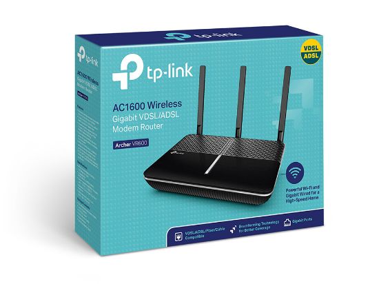 TP-LINK ARCHER VR600 4PORT ADSL2 1300Mbps MODEM/ROUTER  resmi
