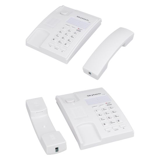 SKYTECH ST-361 KABLOLU EKRANSIZ TELEFON (SİYAH*BEYAZ) resmi