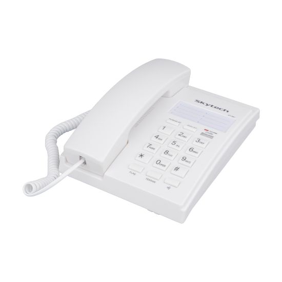 SKYTECH ST-361 KABLOLU EKRANSIZ TELEFON (SİYAH*BEYAZ) resmi