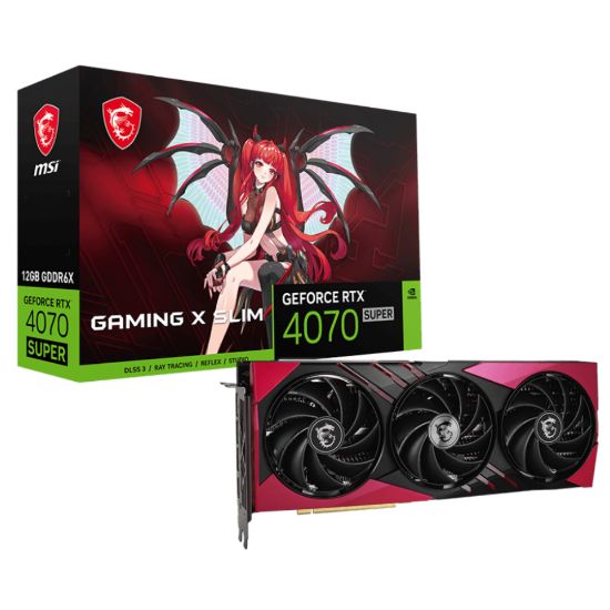 MSI GEFORCE RTX 4070 SUPER 12G GAMING X SLIM MLG resmi