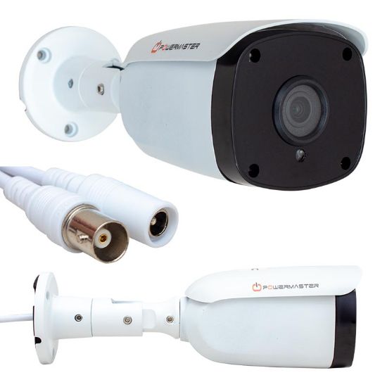 POWERMASTER PM-17005 2MP 18 IR LED 3.6MM AHD METAL KASA BULLET KAMERA resmi