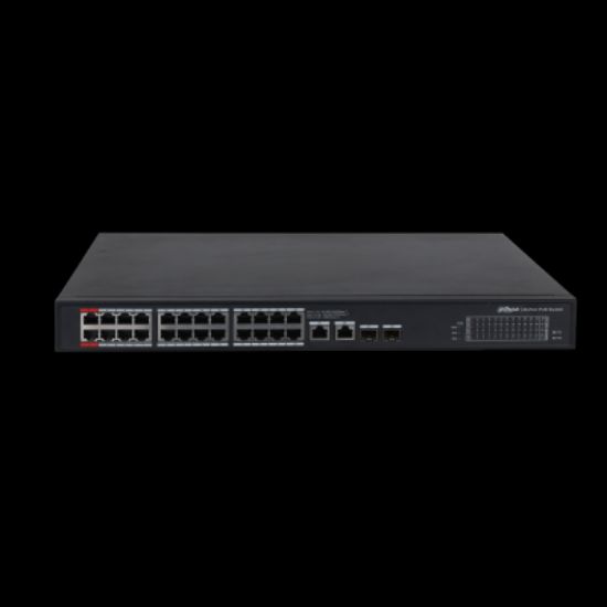 DAHUA PFS3228-24GT-360 24 PORT 24XGE-2XGE-2XGE/SFP 360W POE SWİTCH resmi