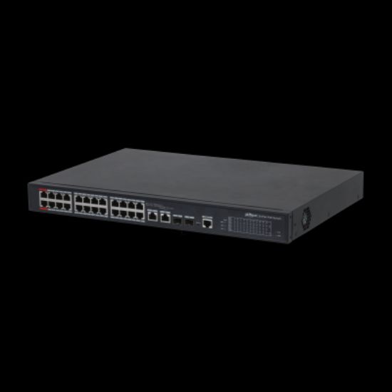 DAHUA PFS4226-24ET-360-V3 24 PORT 24XFE-2GE-2XSFP 360 W YÖNETİLEBİLİR POE SWİTCH resmi